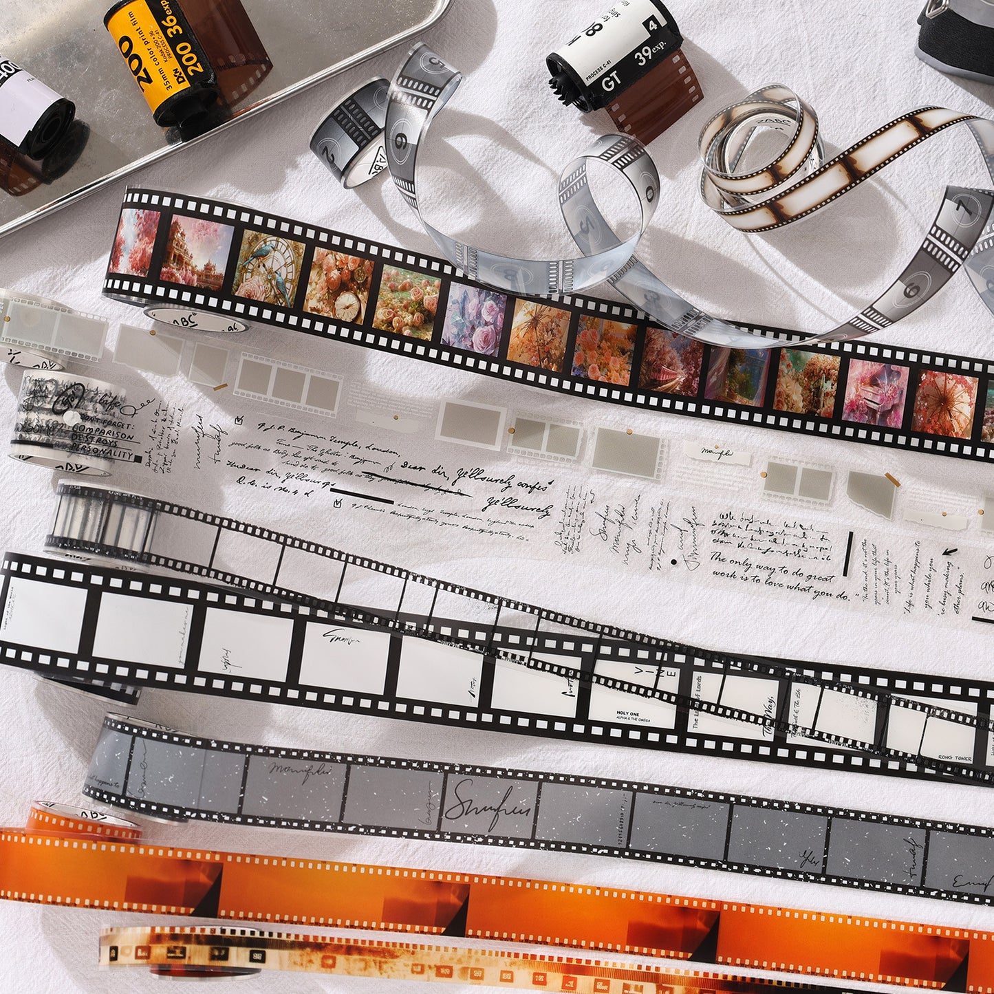 10 Rolls Movie Film PET Tapes Set SGJJ