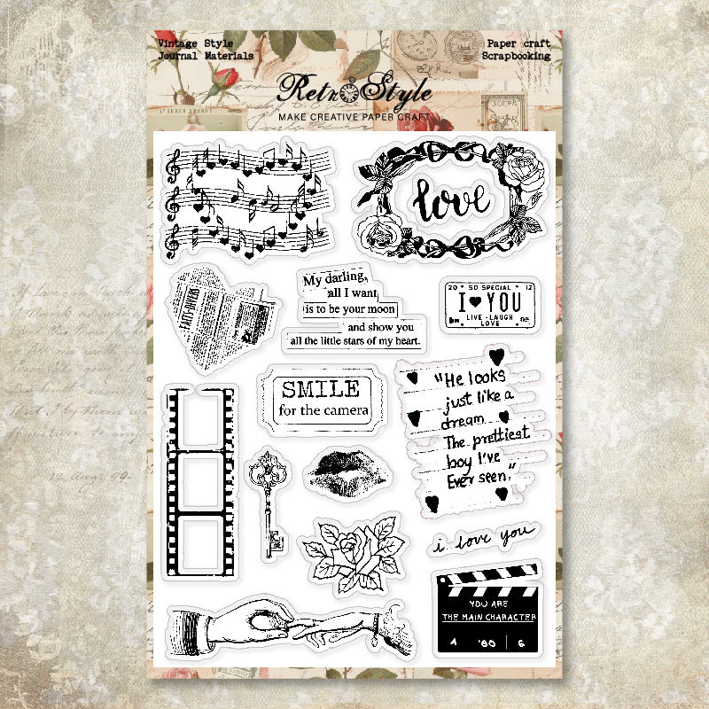 Clear Silicone Stamp STM571