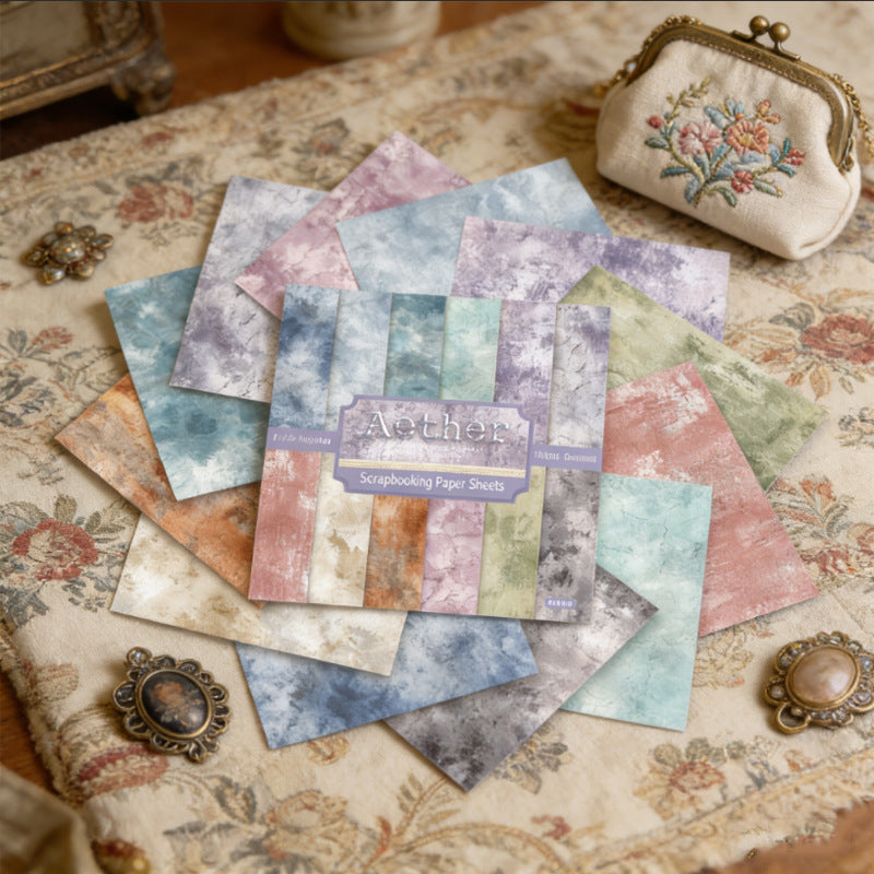 6 inch Aether Scrapbook Paper Pad SKP041