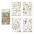 4 Pcs Everyday Journal PET Stickers - Camping