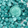 100 PCS Octagon Wax Seal Beads H101