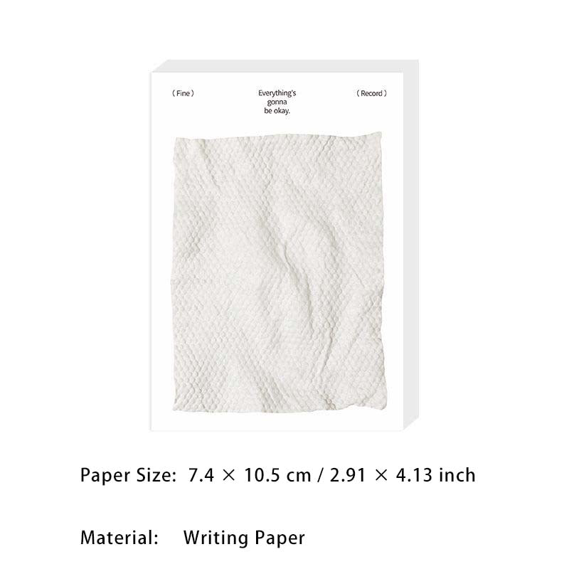 80 Pcs Creative Notepad Paper RCCD