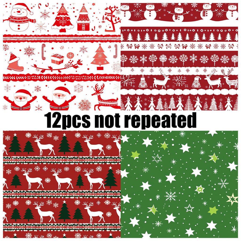 6 inch Christmas Scrapbook Paper Pad PA148