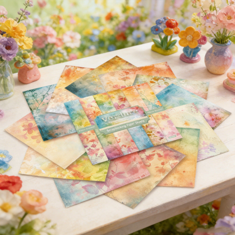 6 inch Verdure Scrapbook Paper Pad SKP316