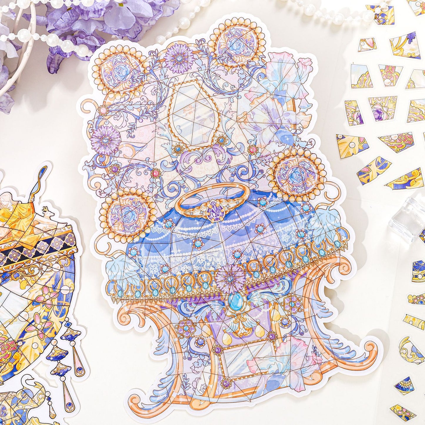 Baroque Theme Puzzle Stickers SYHM