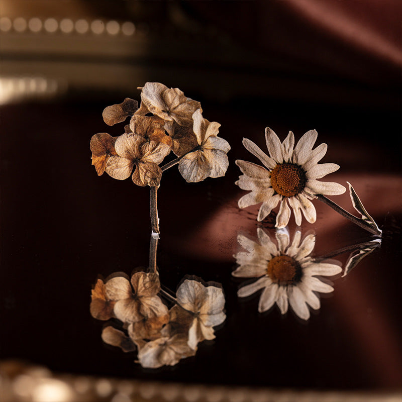 25 Pcs Vintage Flower Stickers SGSHJ