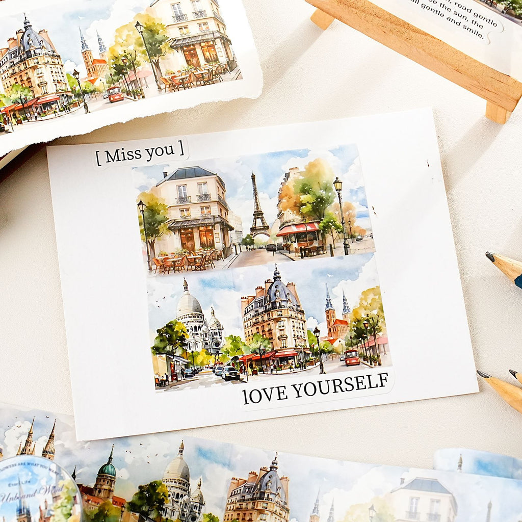 1 Roll Travel Landscape PET Tape ZYDF