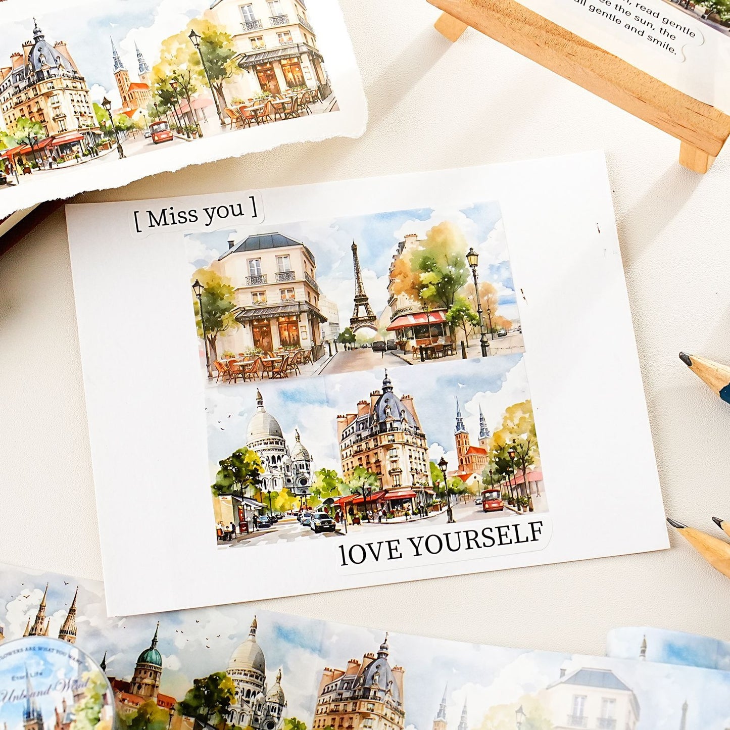 1 Roll Travel Landscape PET Tape ZYDF