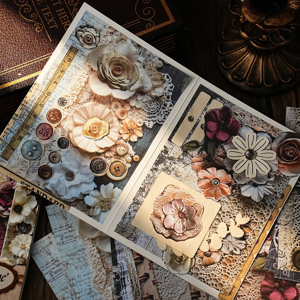 20 Pcs Vintage Journal Paper JMYW
