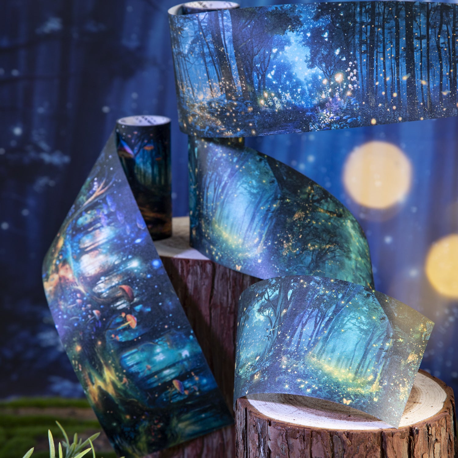 1 Roll Night Forest Washi Tape SLYW