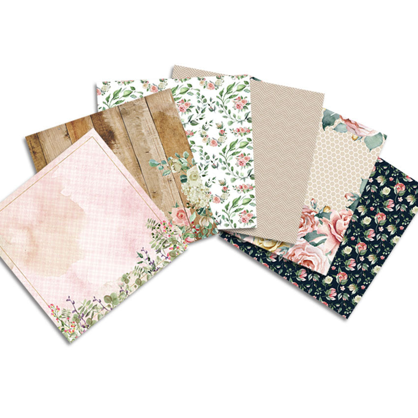6 inch Scrapbook Paper Pad for Craft PA018