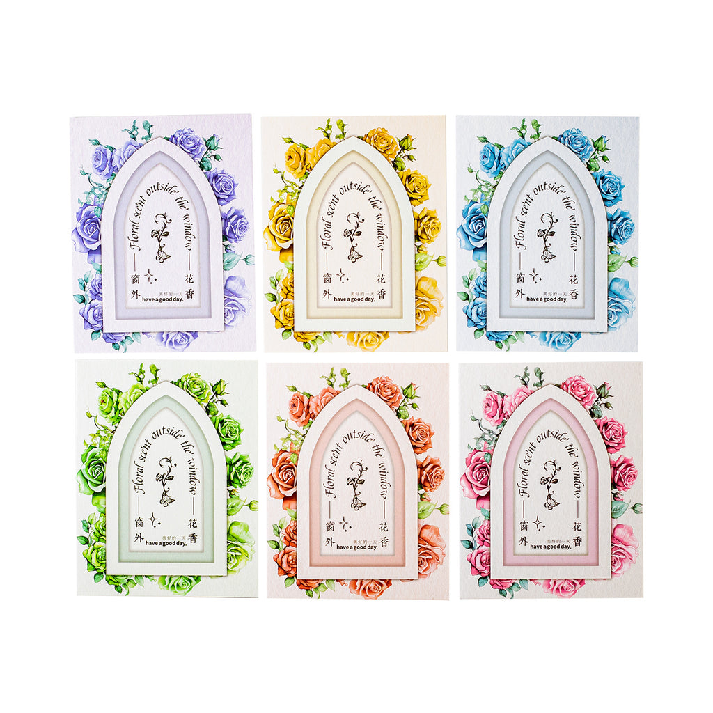 10 Pcs PET Windows Theme Stickers CWHX