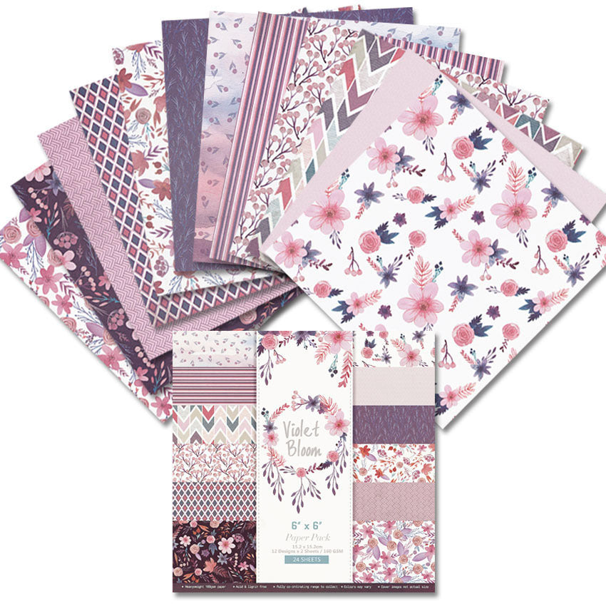 6 inch Scrapbook Paper Pad JYY1015