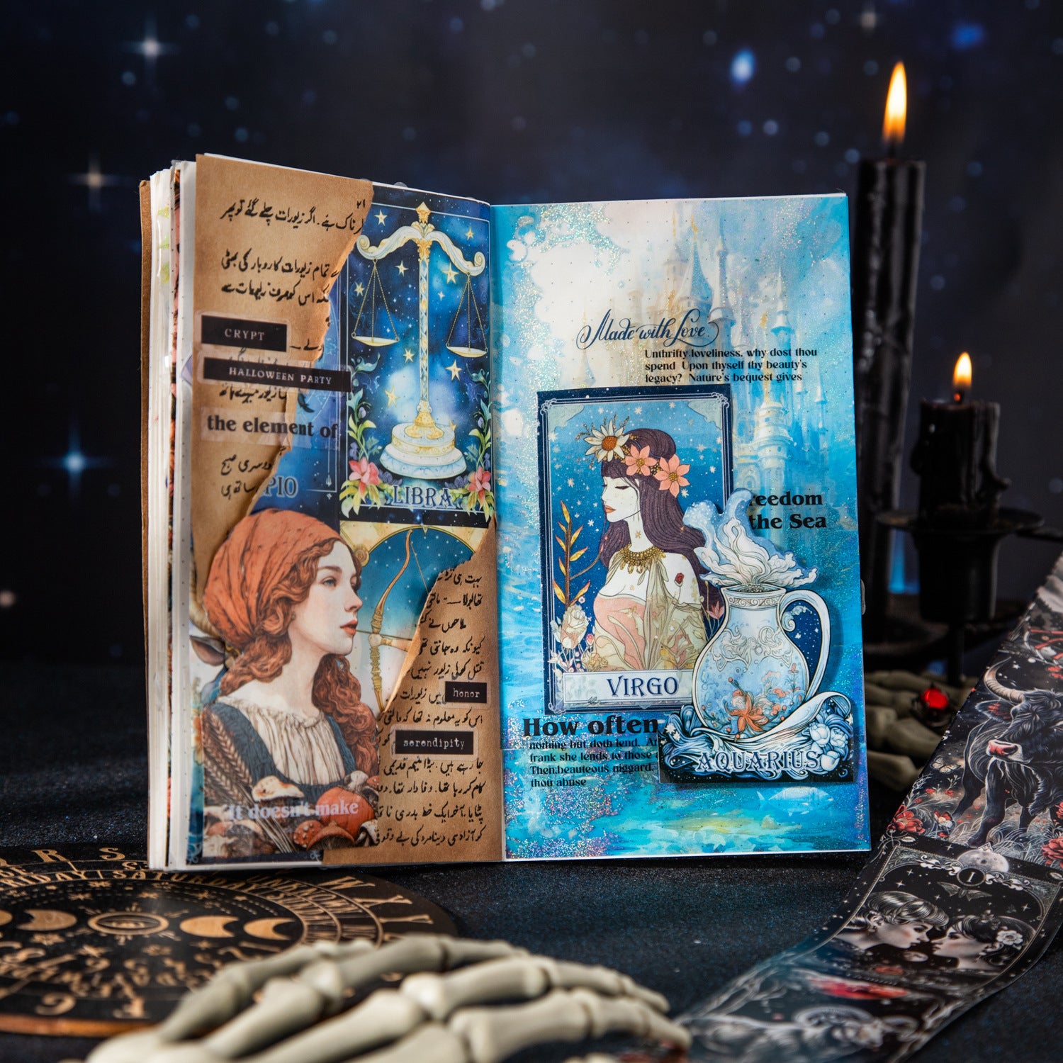 1 Roll Constellation Themed Washi Tape XQHX