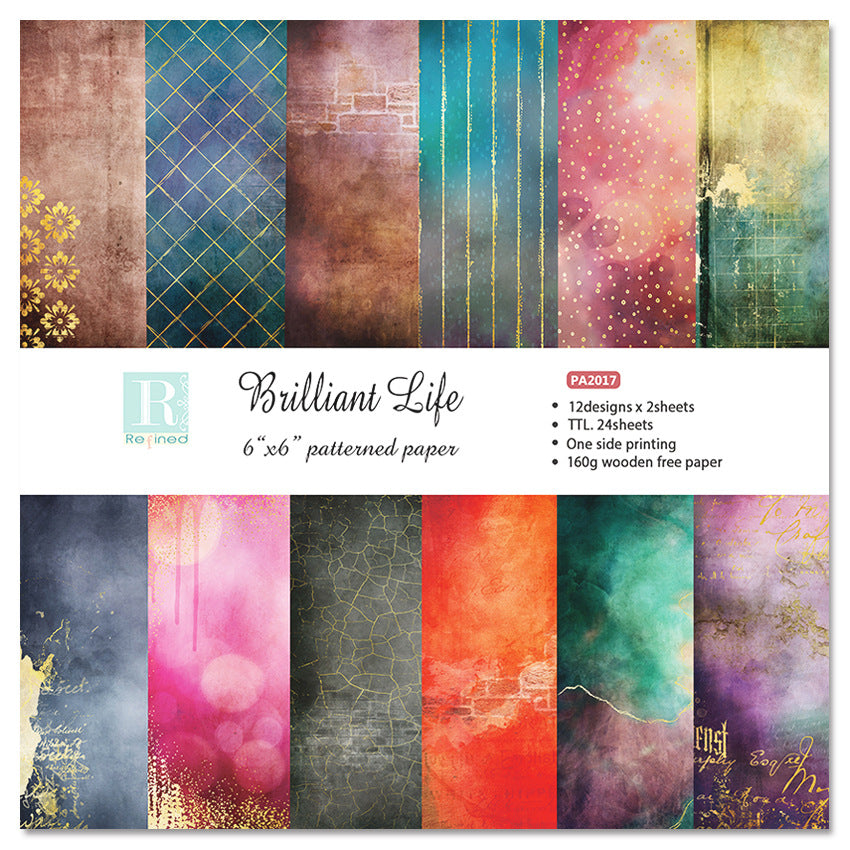 6 inch Scrapbook Paper Pad JYY6017