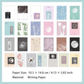 50 Pcs Creative Scrapbook Paper RJWH