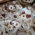 Floral Decorative Tape Rolls- Autumnal Elegance