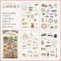 4 Pcs Everyday Journal PET Stickers - Bumper