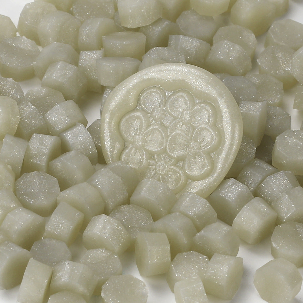 100 PCS Octagon Wax Seal Beads H139