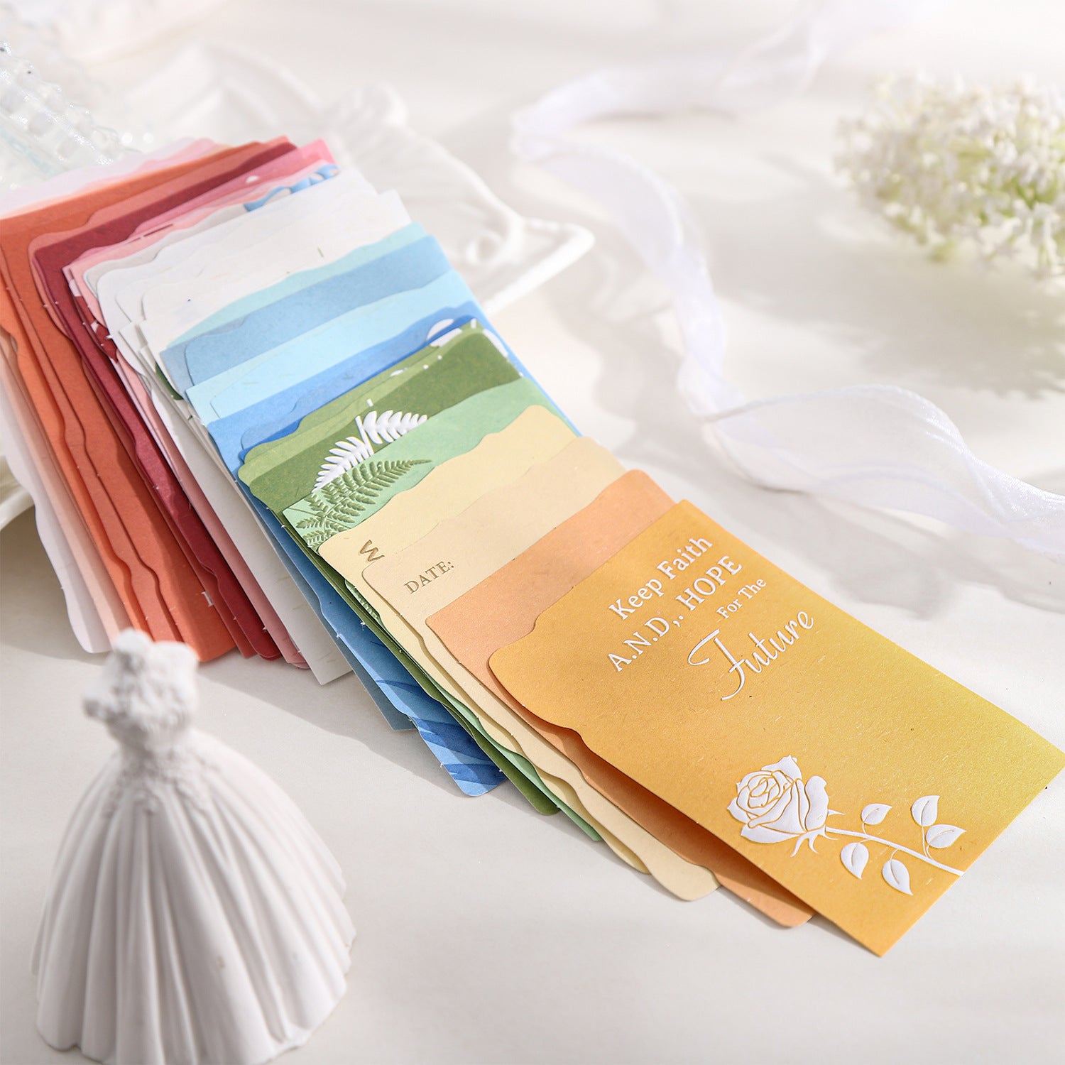 10 Pcs Botanical Notepad Paper CMSJ
