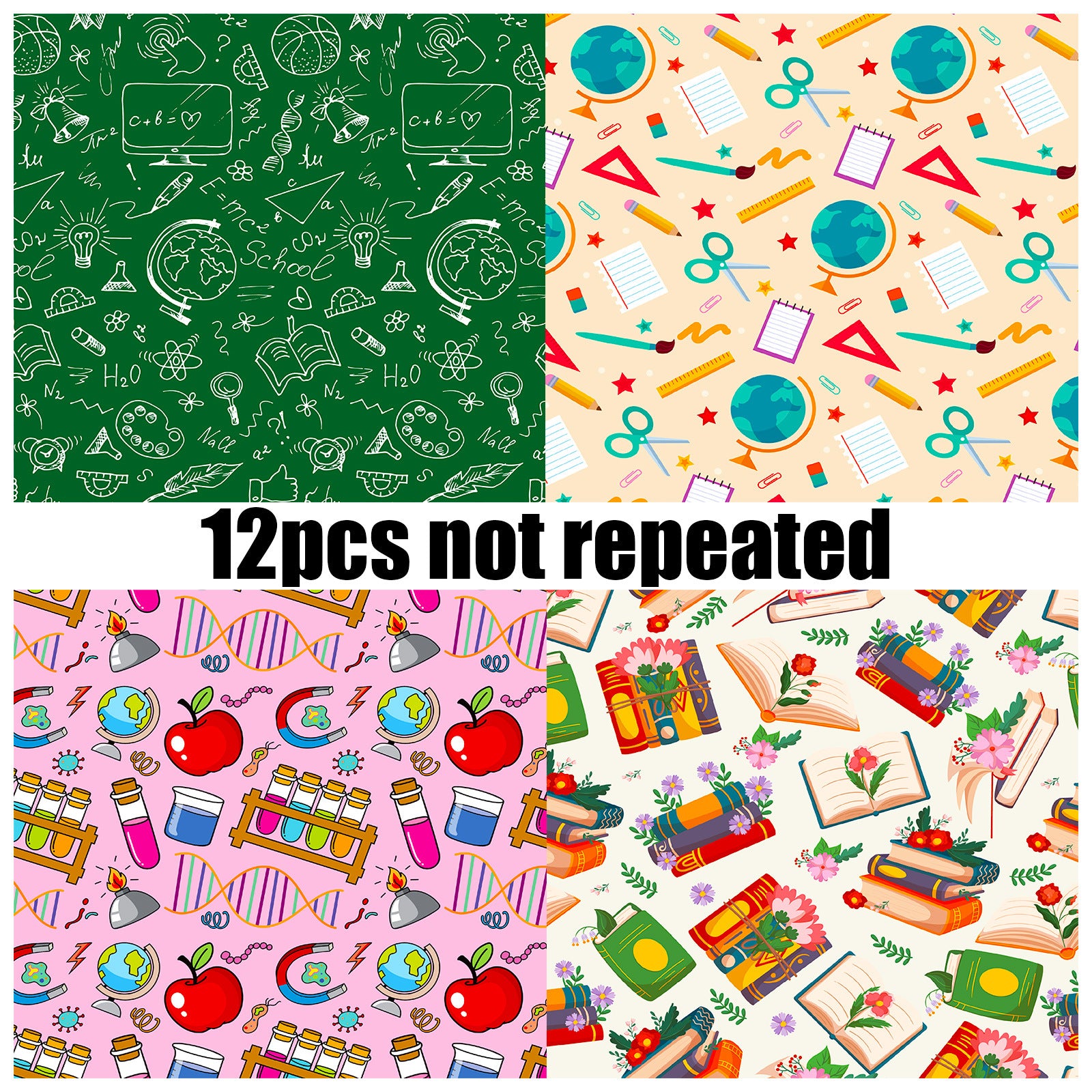 6 inch Teacher's Day Scrapbook Paper Pad PA792