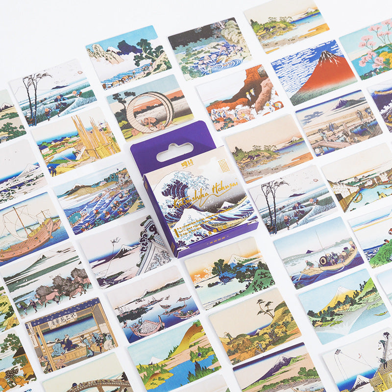 45 Pcs Masterpiece Aesthetic Stickers