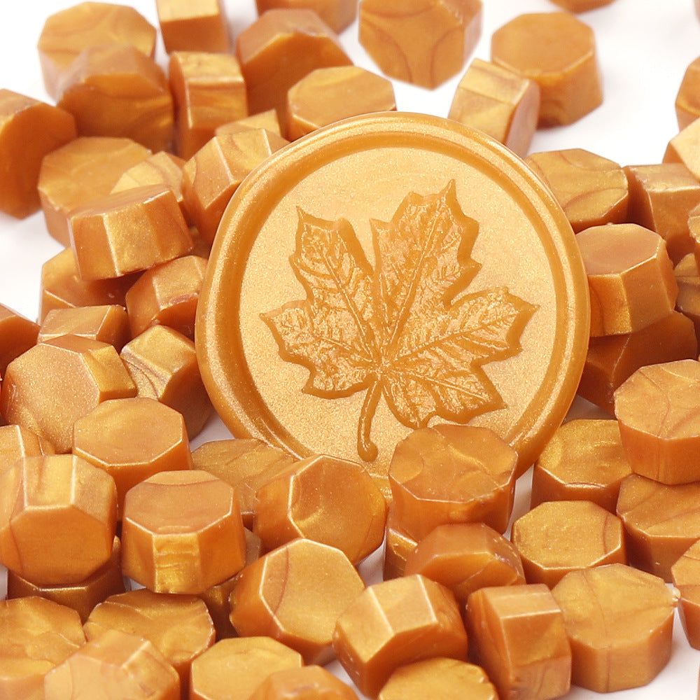 100 PCS Octagon Wax Seal Beads H114