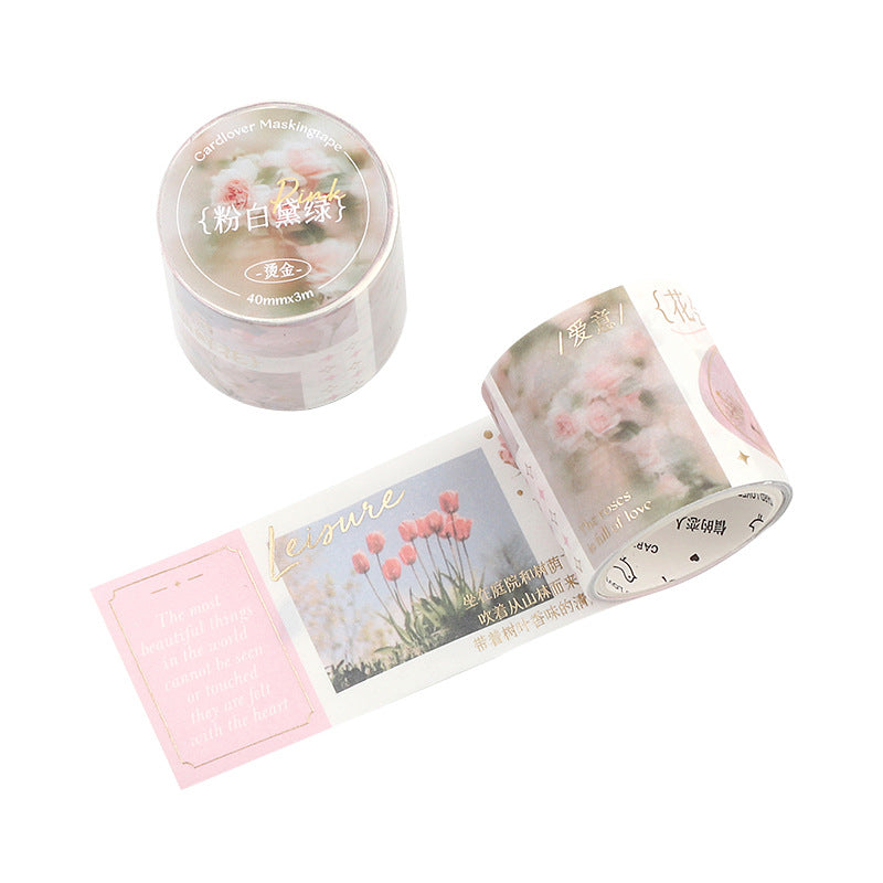 1 Roll Spring Flower Washi Tape HYJWR