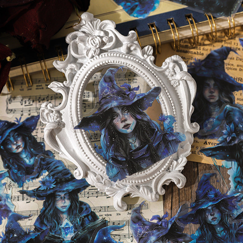 30 Pcs Gothic Princess PET Stickers GEAHGZ