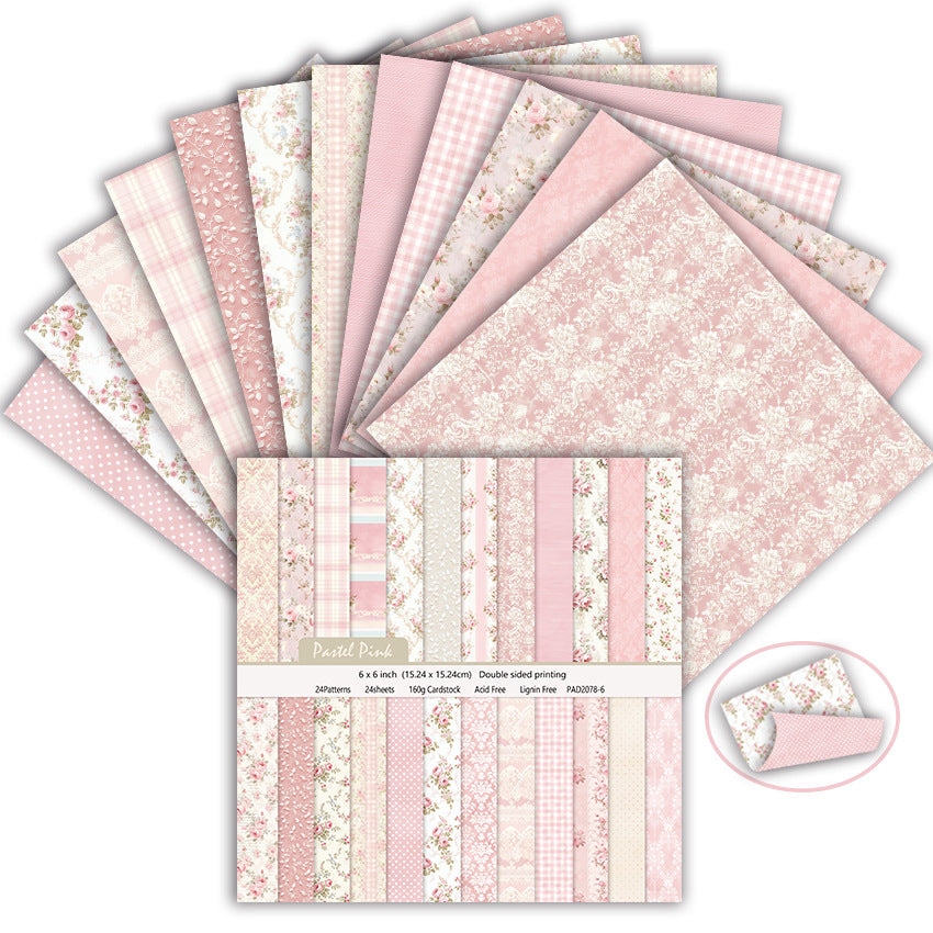 6 inch Scrapbook Paper Pad JYY6078