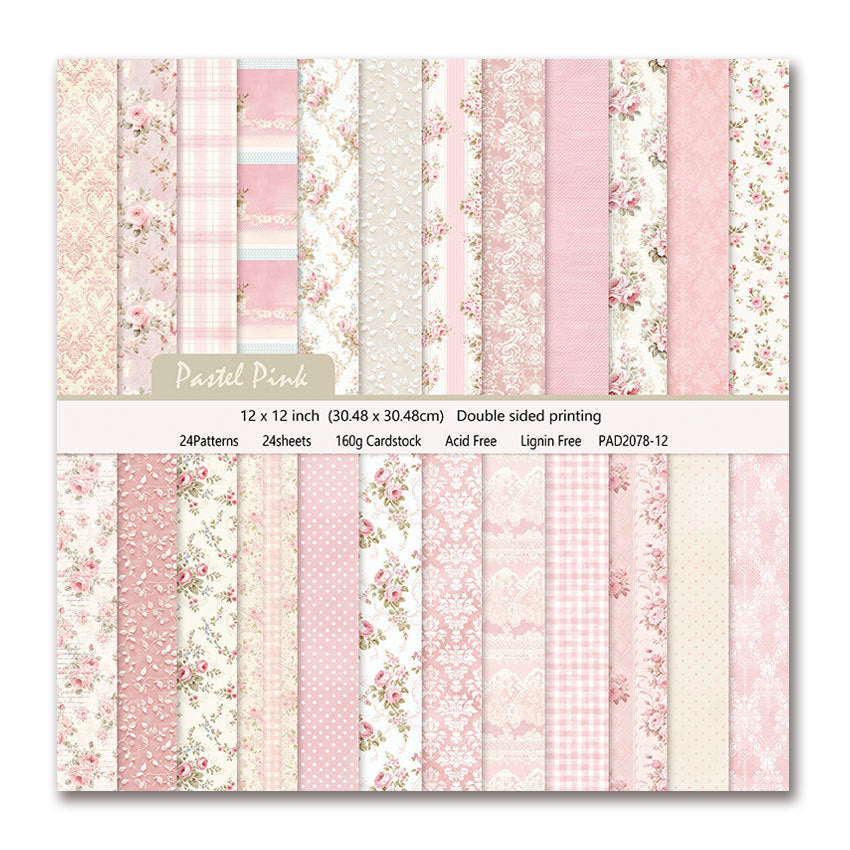 6 inch Scrapbook Paper Pad for Craft PA078