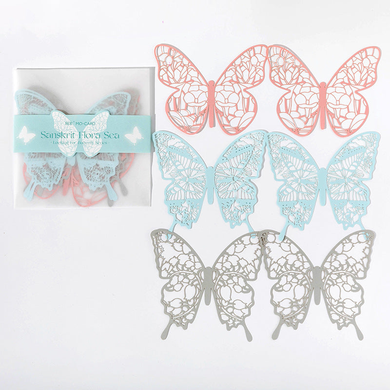 Hollow Butterfly Decorative Paper XZHD