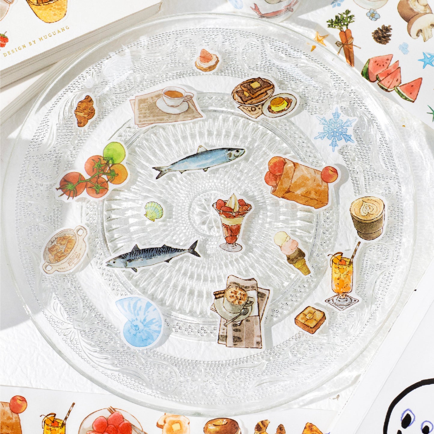 1 Roll Creative Washi Stickers Tape SHSX