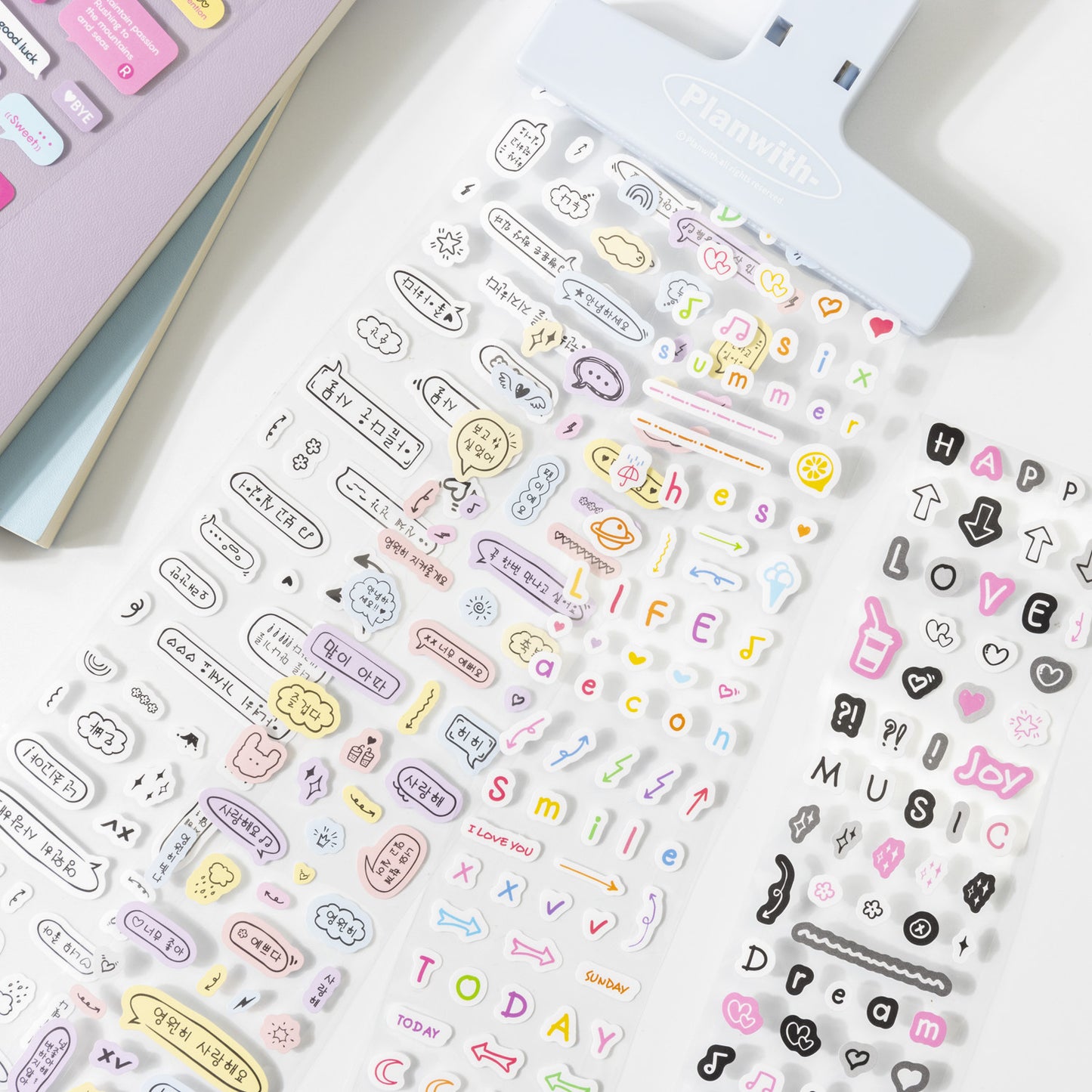 1 Roll Cute Symbol Stickers Tape HDHJ