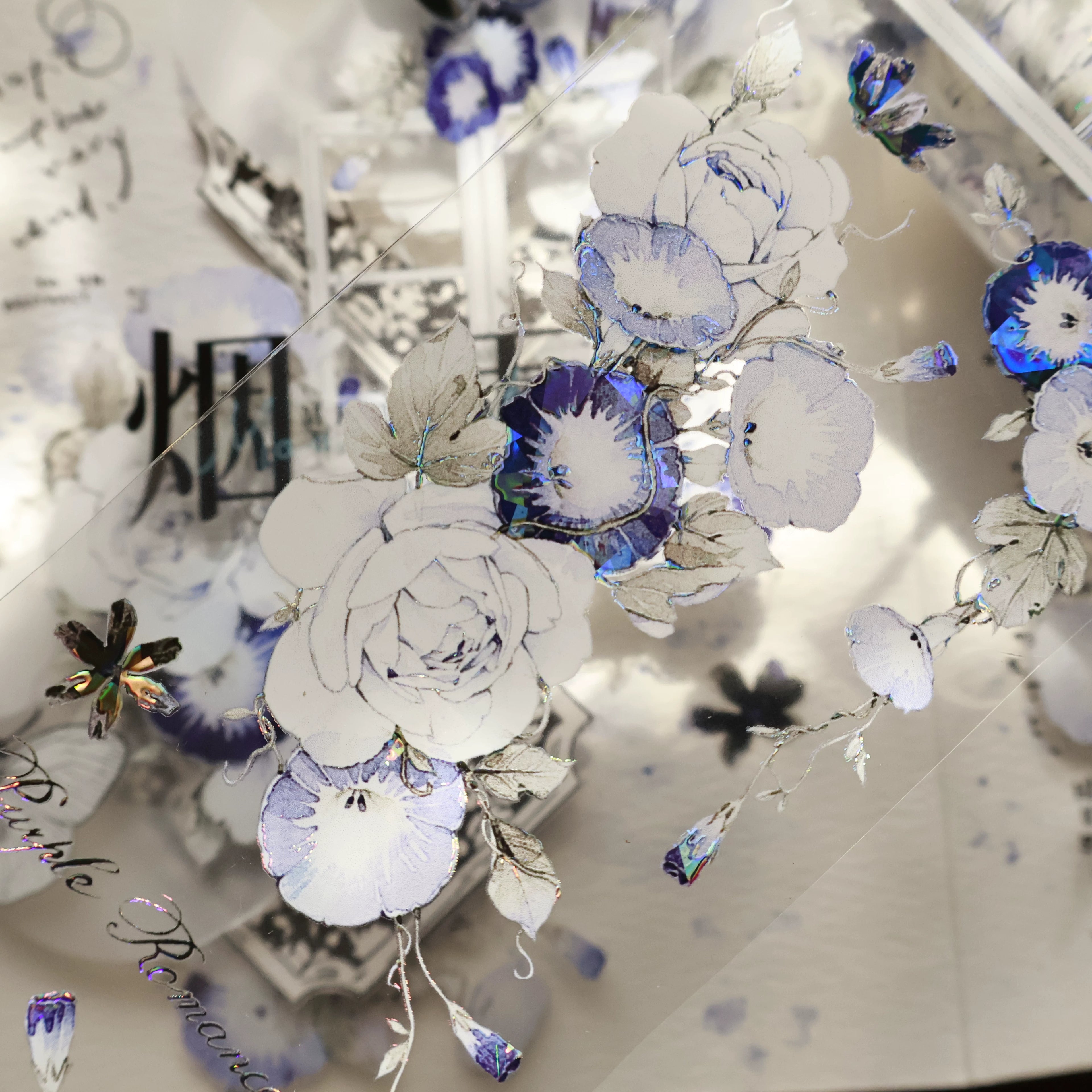 Floral Decorative Tape Rolls- Windowside Bloom