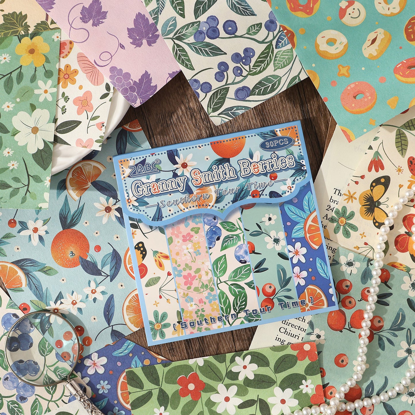 30 Sheets Botanical Journal Paper Pad NXSG