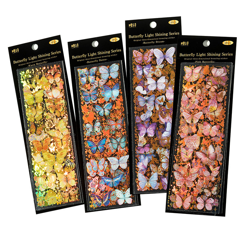 PET Butterfly Stickers BTF08