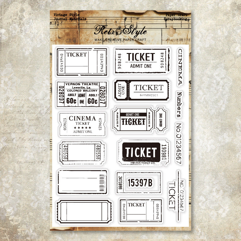 Clear Silicone Stamp STM552