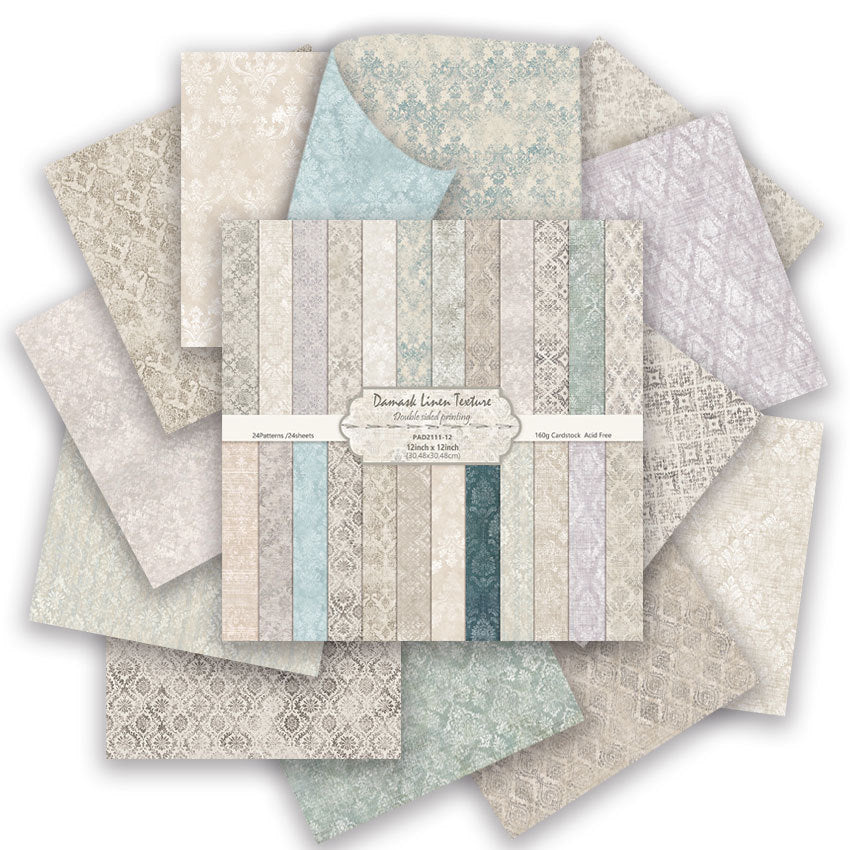 12 inch Scrapbook Paper Pad JYY111