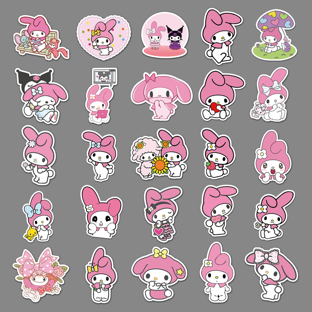 50Pcs Kawaii Waterproof Vinyl Stickers SRO121