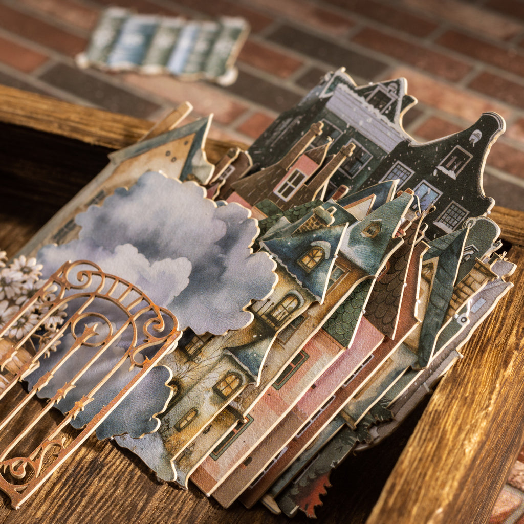 20 Pcs Travel House Theme Stickers SGXW