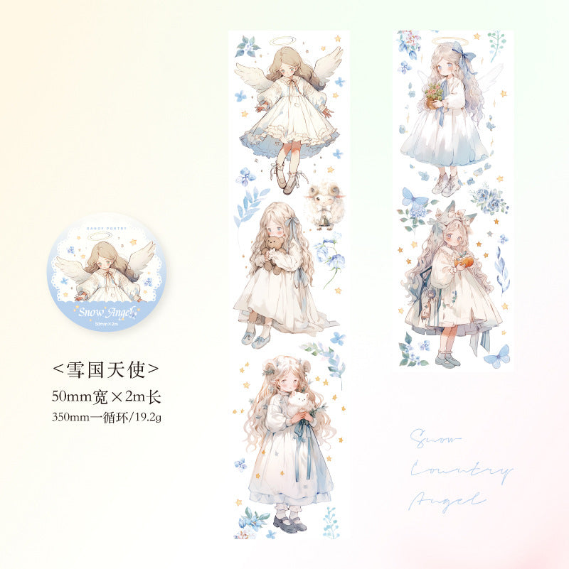 1 Roll Little Girl Washi Tape XDJL