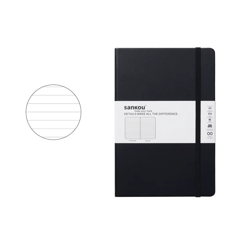 A5 Hardcover Notebook - Classic Black