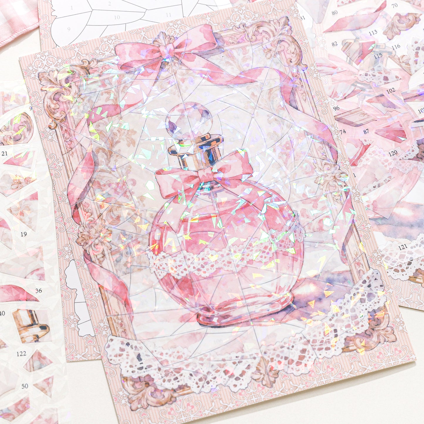 Shell Light DIY Puzzle Stickers HYMY