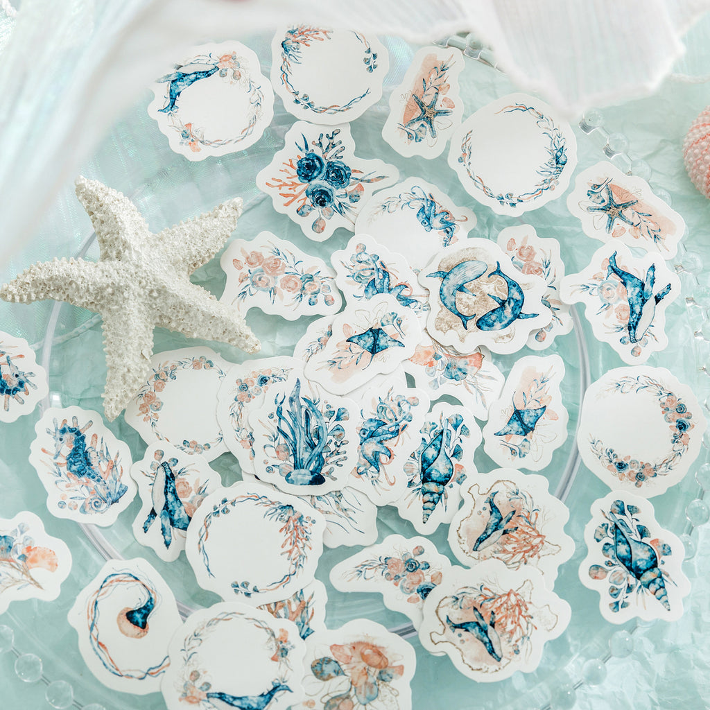 45 Pcs Creative Small Stickers JMHH