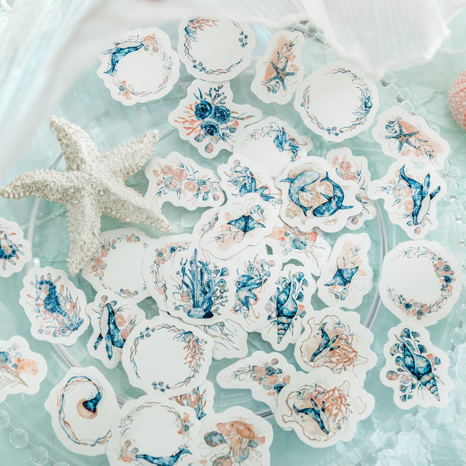 45 Pcs Creative Small Stickers JMHH