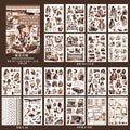 A5 Mixed Material Sticker Book TZH137