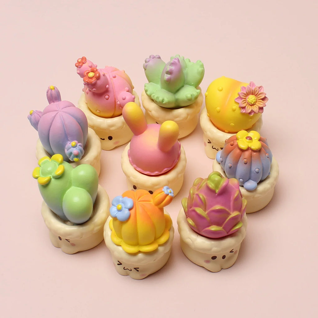 Mini Pastel Succulent Desk Buddies