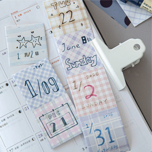 1 Roll Basic Color Gird Dot Stickers Tape LYBO