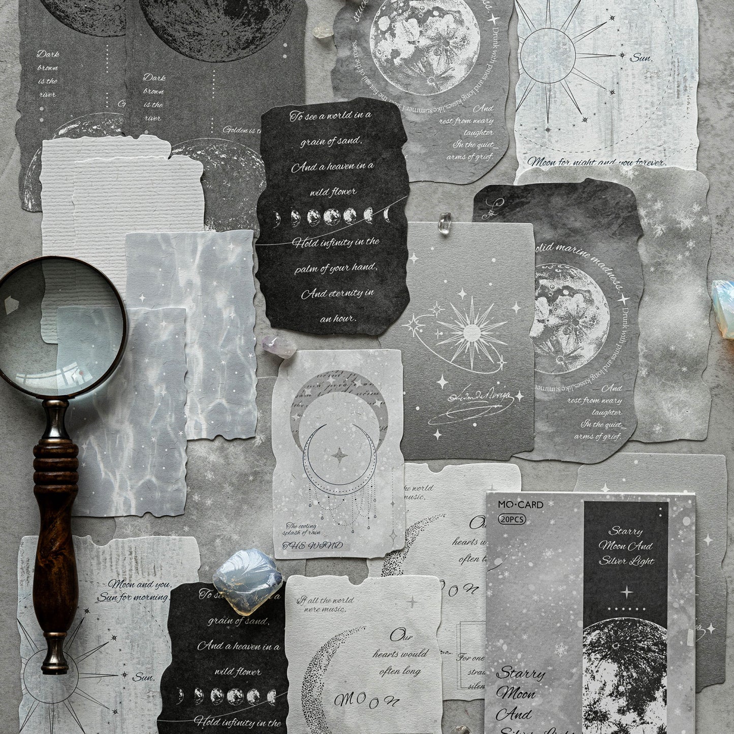 20 Pcs Vintage Junk Journal Paper DYSJ